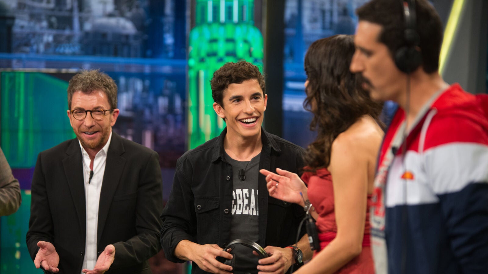 El divertido y culinario teléfono escacharrado de Carlos Latre con Marc Márquez en 'El Hormiguero 3.0'