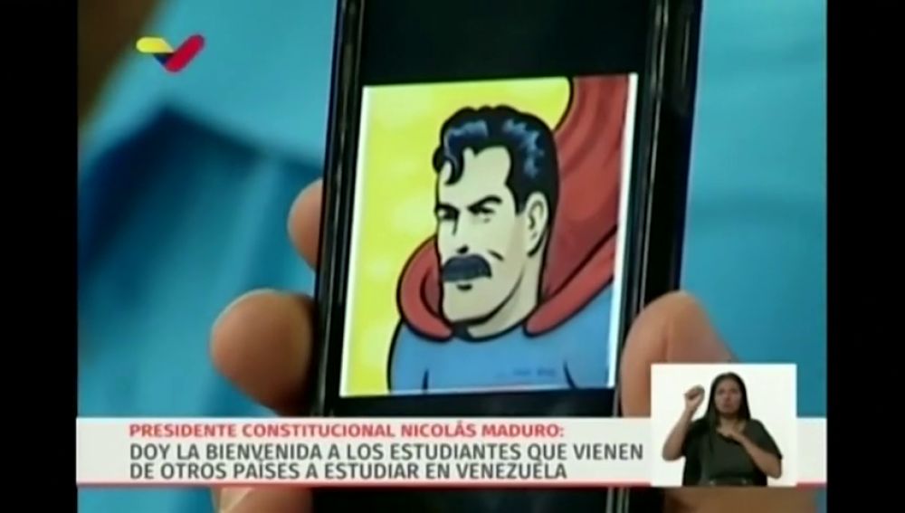 Nicolás Maduro se convierte en "Superbigotes" para burlarse del presidente de Ecuador  