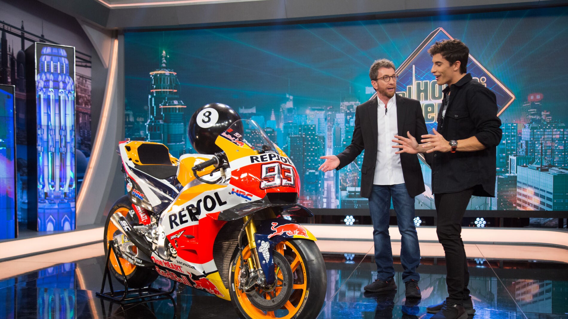 Superstici&oacute;n, temperamento y sangre caliente, as&iacute; habla Marc M&aacute;rquez en 'El Hormiguero 3.0'