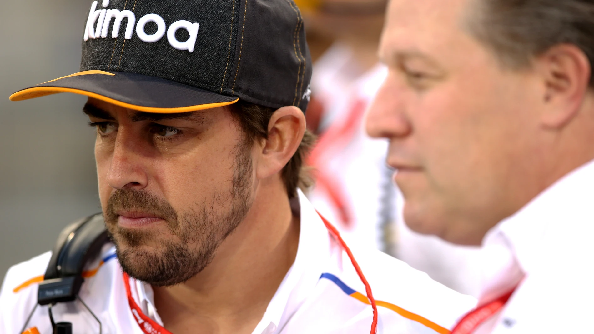 Fernando Alonso y Zack Brown Fernando Alonso y Zack Brown