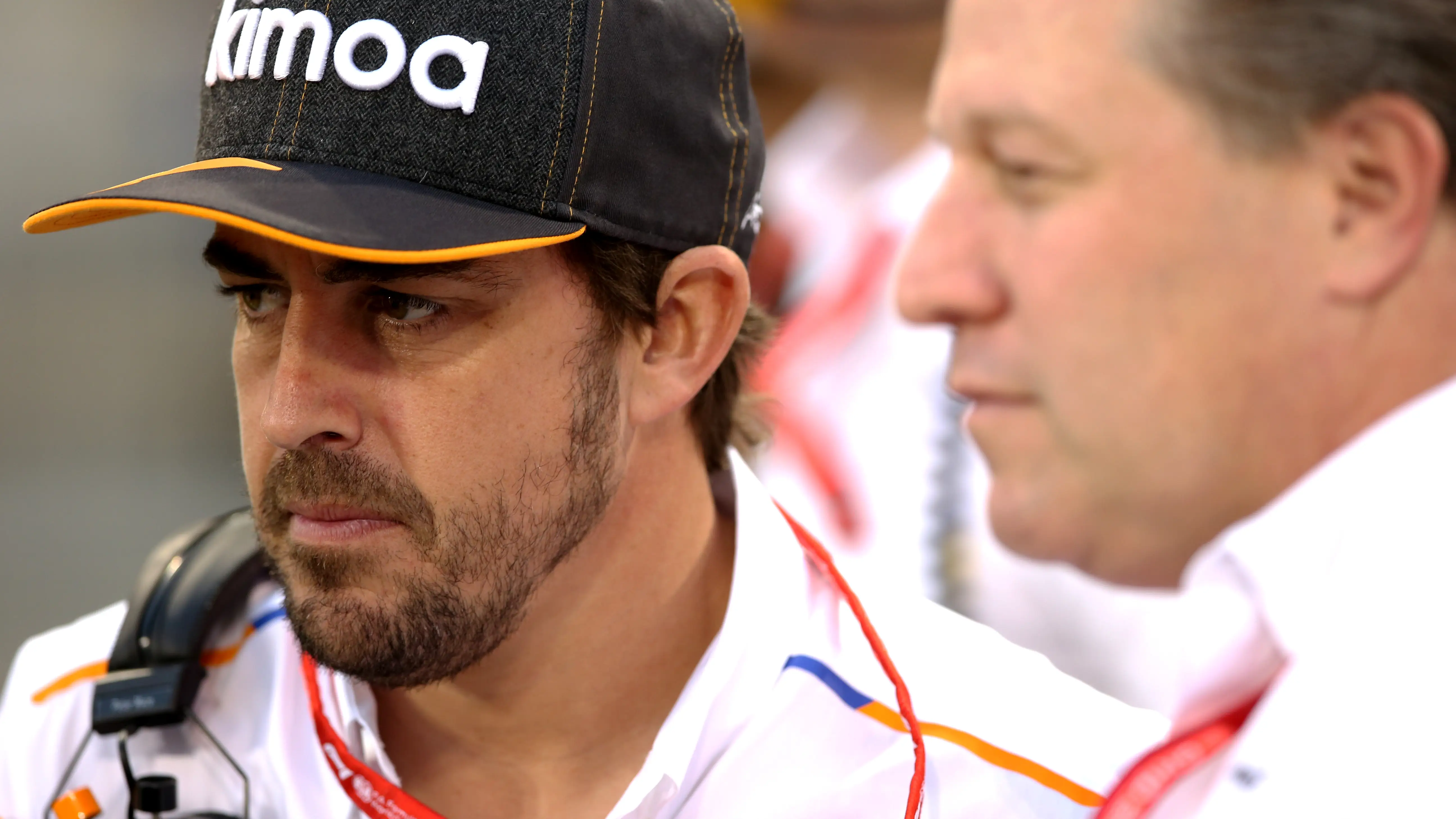 Fernando Alonso y Zack Brown Fernando Alonso y Zack Brown