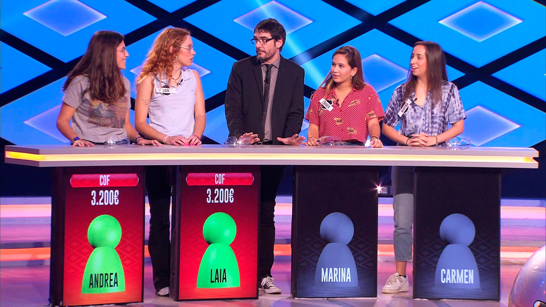 Una concursante de '&iexcl;Boom!' rechaza el juego del programa