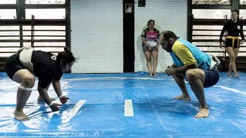 La luchadora de sumo Lidia Arias La luchadora de sumo Lidia Arias