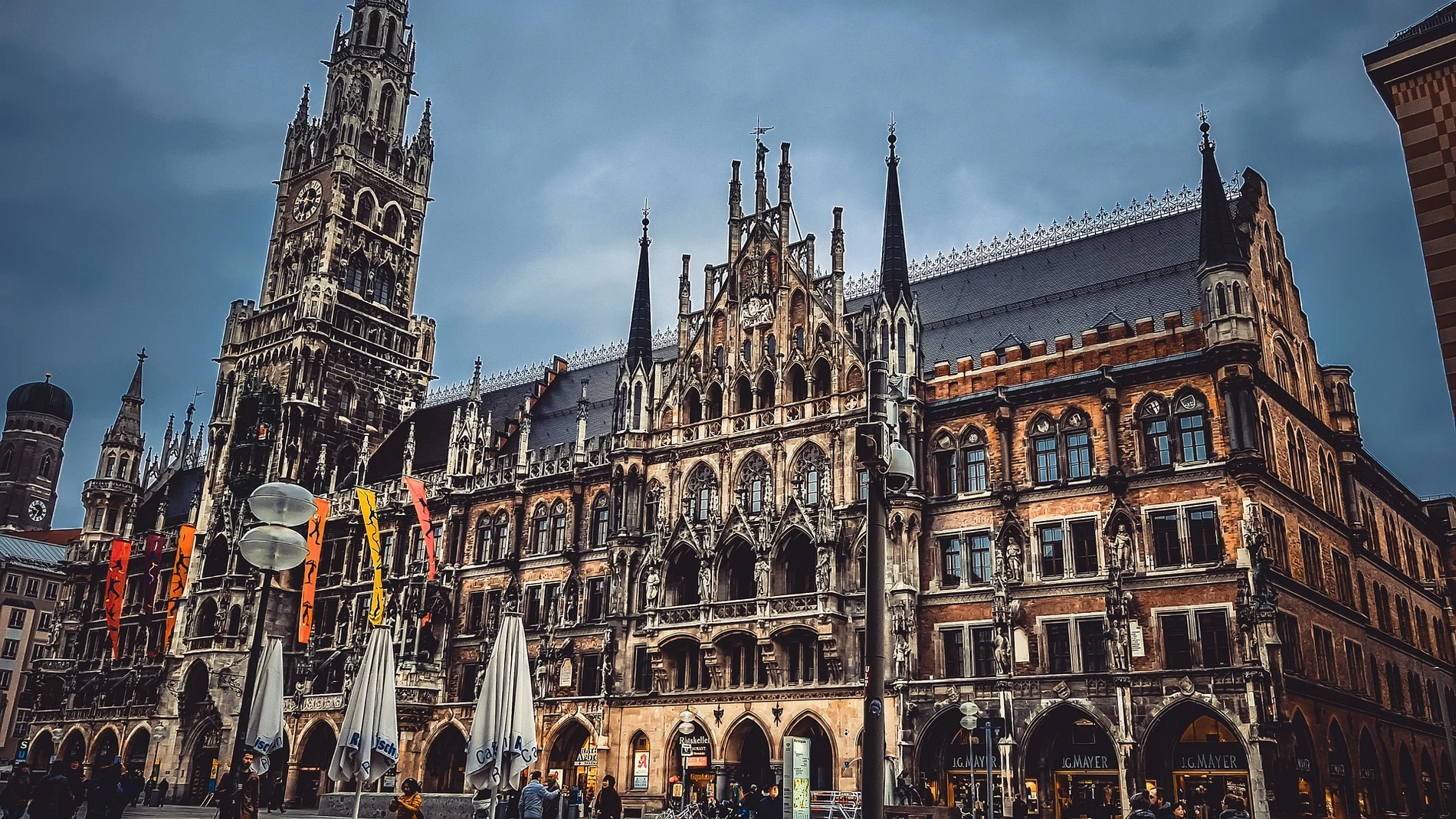 Marienplatz, en Múnich Marienplatz, en Múnich