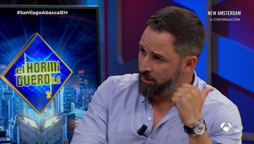 Santiago Abascal en 'El Hormiguero 3.0'