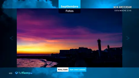 El atardecer en una playa de Rota, mejor foto del mes de septiembre El atardecer en una playa de Rota, mejor foto del mes de septiembre