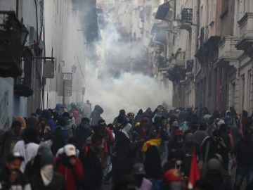 Protestas en Ecuador