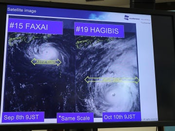El tifón Hagibis
