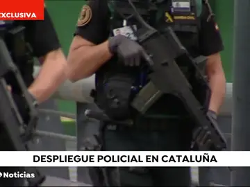 Exclusiva: Comienza el despliegue especial de la Policía Nacional y la Guardia Civil en zonas sensibles de Cataluña Exclusiva: Comienza el despliegue especial de la Policía Nacional y la Guardia Civil en zonas sensibles de Cataluña