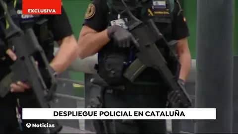 Exclusiva: Comienza el despliegue especial de la Policía Nacional y la Guardia Civil en zonas sensibles de Cataluña Exclusiva: Comienza el despliegue especial de la Policía Nacional y la Guardia Civil en zonas sensibles de Cataluña