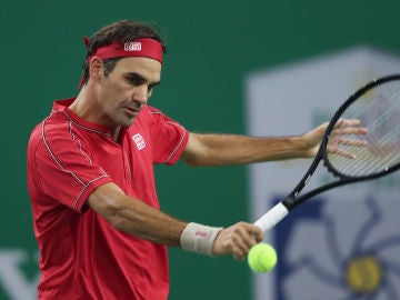 Federer en Shanghái