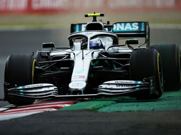 GP Japón 2019 F1: Valtteri Bottas pilota el Mercedes en Suzuka
