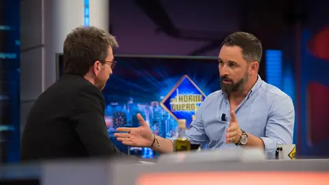 Santiago Abascal, sobre la eutanasia en 'El Hormiguero 3.0': "Con la vida humana no hay que terminar" Santiago Abascal, sobre la eutanasia en 'El Hormiguero 3.0': "Con la vida humana no hay que terminar"