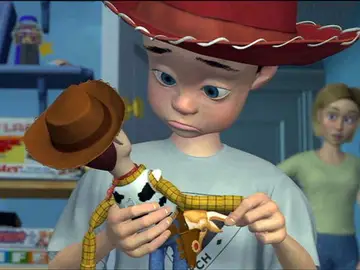Andy en 'Toy Story' Andy en 'Toy Story'