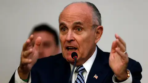 El abogado de Trump, Rudolph Giuliani. El abogado de Trump, Rudolph Giuliani.