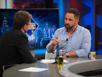 Santiago Abascal, en 'El Hormiguero 3.0': "Eliminaríamos la Ley de Plazos en caso de aborto"