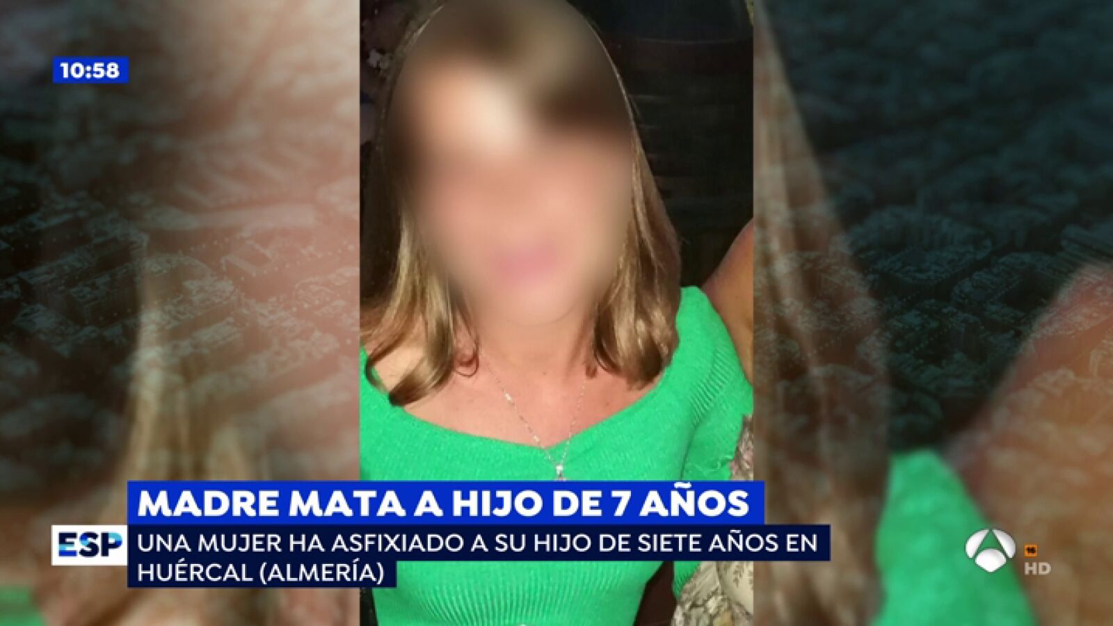 La madre acusada de matar a su hijo de 7 años en El Ejido, tras ser detenida: 