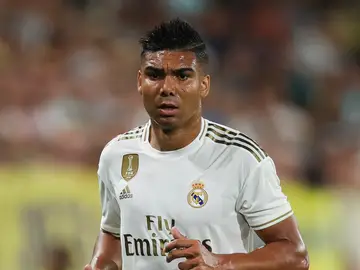 Carlos Casemiro, durante un partido con el Real Madrid Carlos Casemiro, durante un partido con el Real Madrid