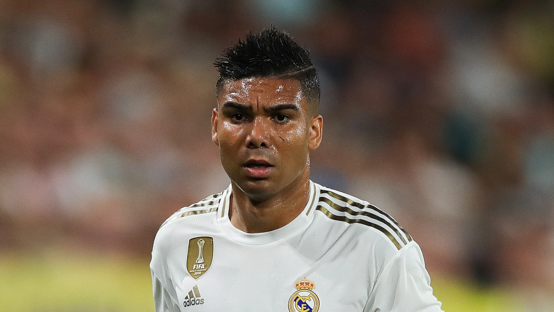 Carlos Casemiro, durante un partido con el Real Madrid Carlos Casemiro, durante un partido con el Real Madrid