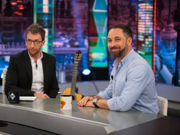 Santiago Abascal, en 'El Hormiguero 3.0': "Yo no admito lecciones del PSOE"