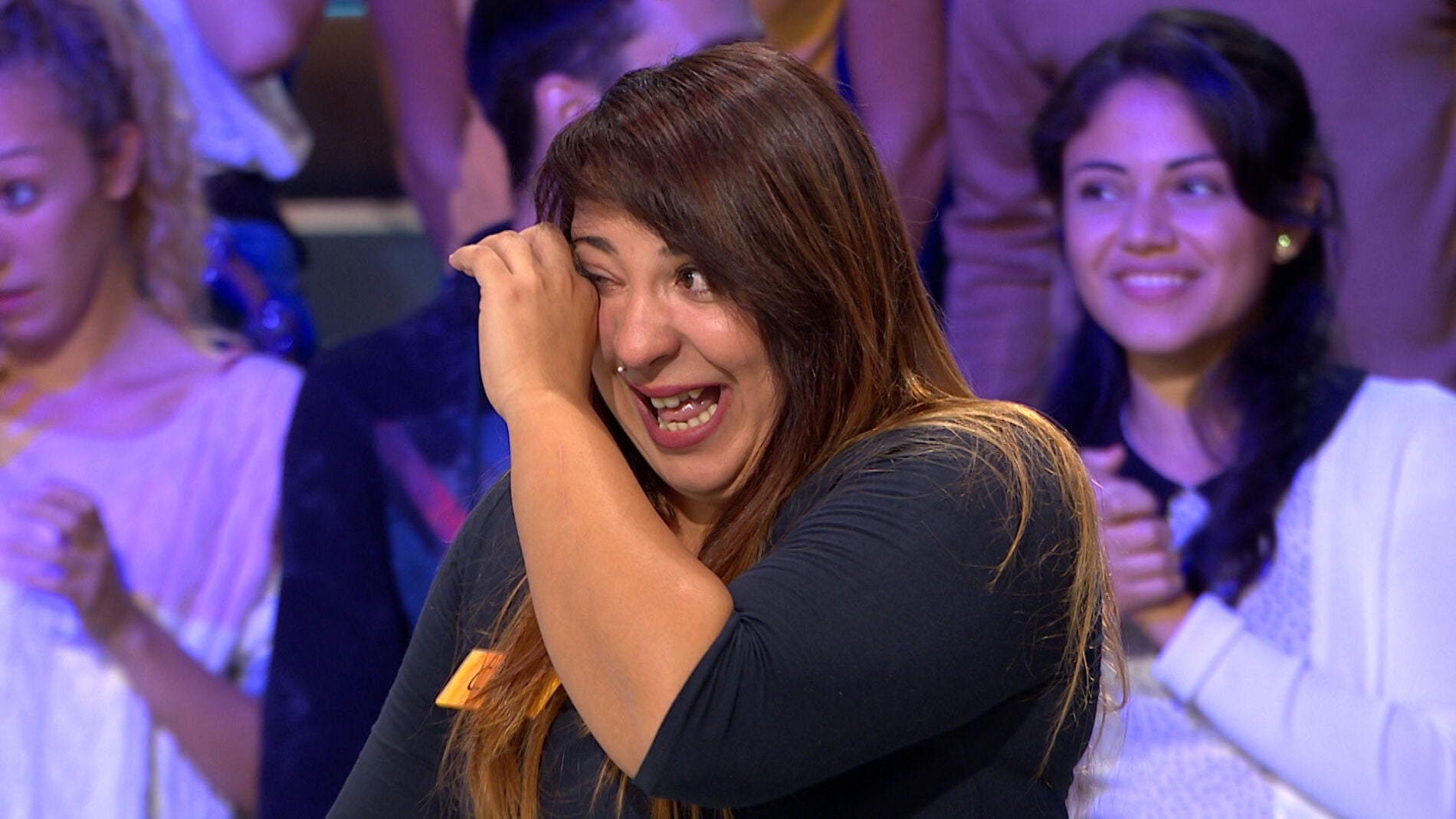 La inusual reacci&oacute;n de una concursante de 'La ruleta de la suerte' tras caer en el bote