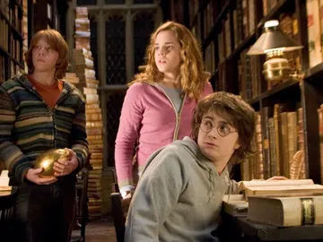 Harry, Hermione y Ron en 'Harry Potter' Harry, Hermione y Ron en 'Harry Potter'