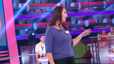 Una concursante demuestra su vena flamenca en '¡Ahora caigo!' cantado 'Y sin embargo te quiero'