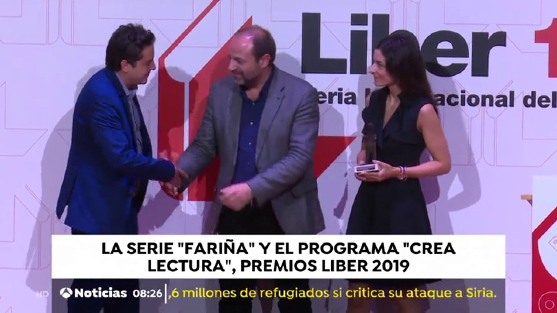 'Fariña' y 'Crea Lectura' recogen sus Premios Liber 2019