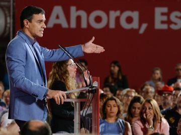  El secretario general del PSOE y presidente del Gobierno en funciones, Pedro Sánchez