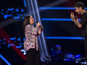 Melendi y una talent crean magia 'con solo una sonrisa' ante de la dulce mirada de todos en 'La Voz Kids' Melendi y una talent crean magia 'con solo una sonrisa' ante de la dulce mirada de todos en 'La Voz Kids'