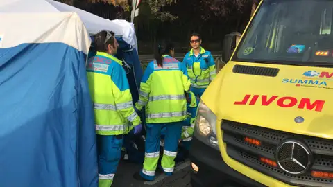 Pelea en Leganés Pelea en Leganés