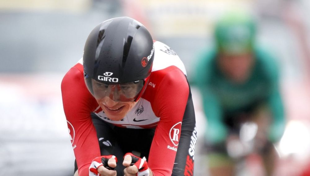 El ciclista eloveno, Janez Brajkovic