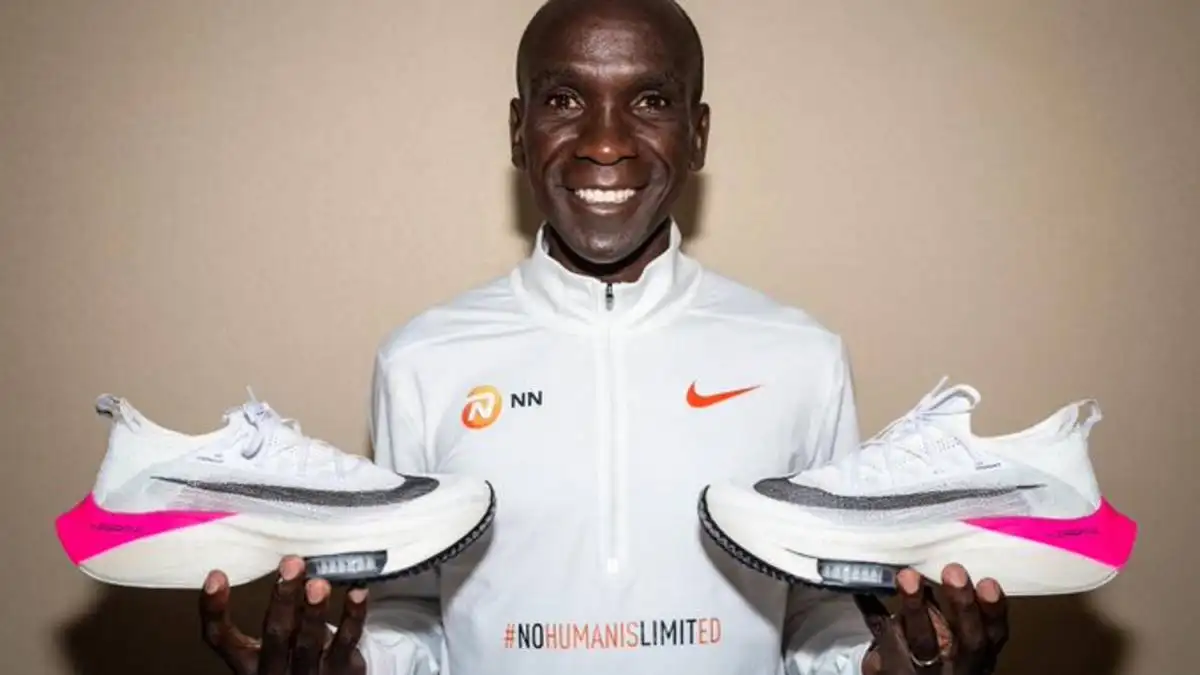 Las zapatillas de Kipchoge