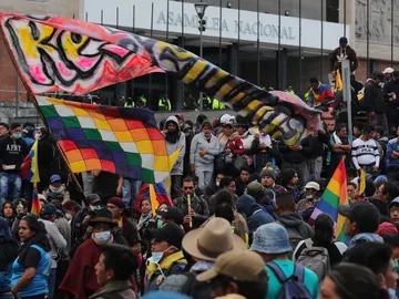 Disturbios en Ecuador Disturbios en Ecuador