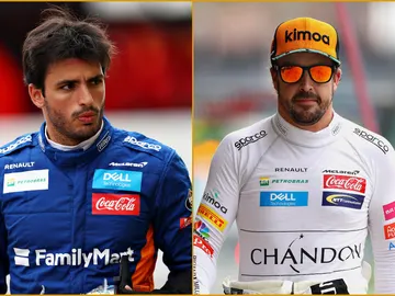 Carlos Sainz y Fernando Alonso Carlos Sainz y Fernando Alonso