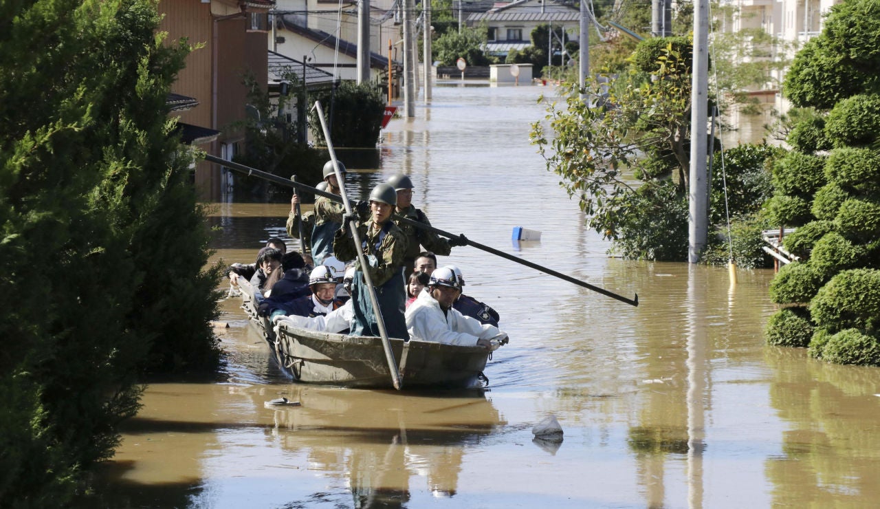 Consecuencias del tifón que ha arrasado Japón