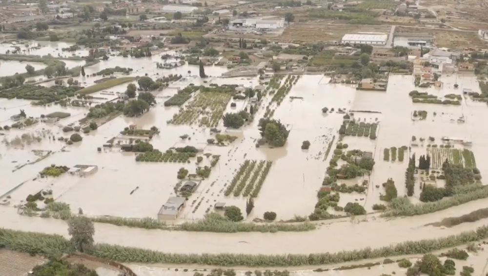 Inundaciones en Murcia
