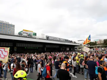 Protestas en Sants Protestas en Sants