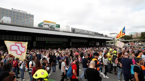 Protestas en Sants Protestas en Sants