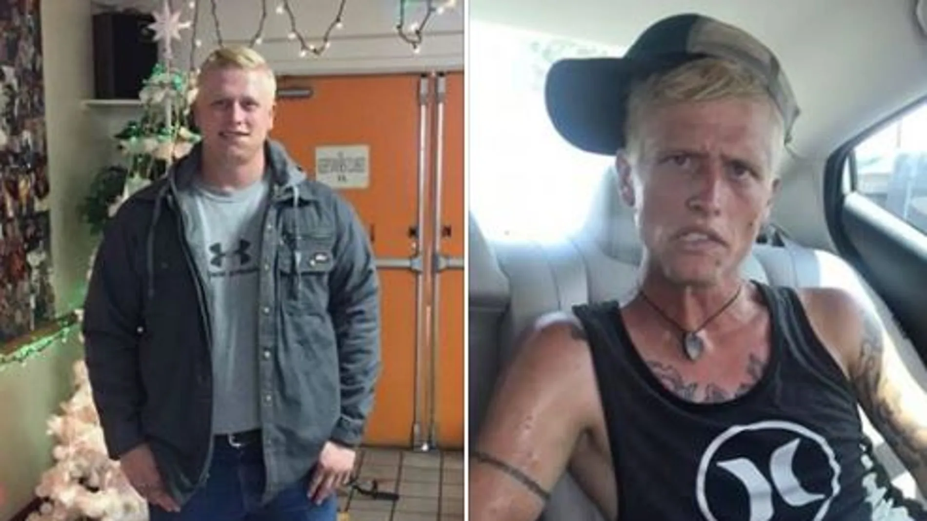 El antes y después de un adicto a las drogas El antes y después de un adicto a las drogas