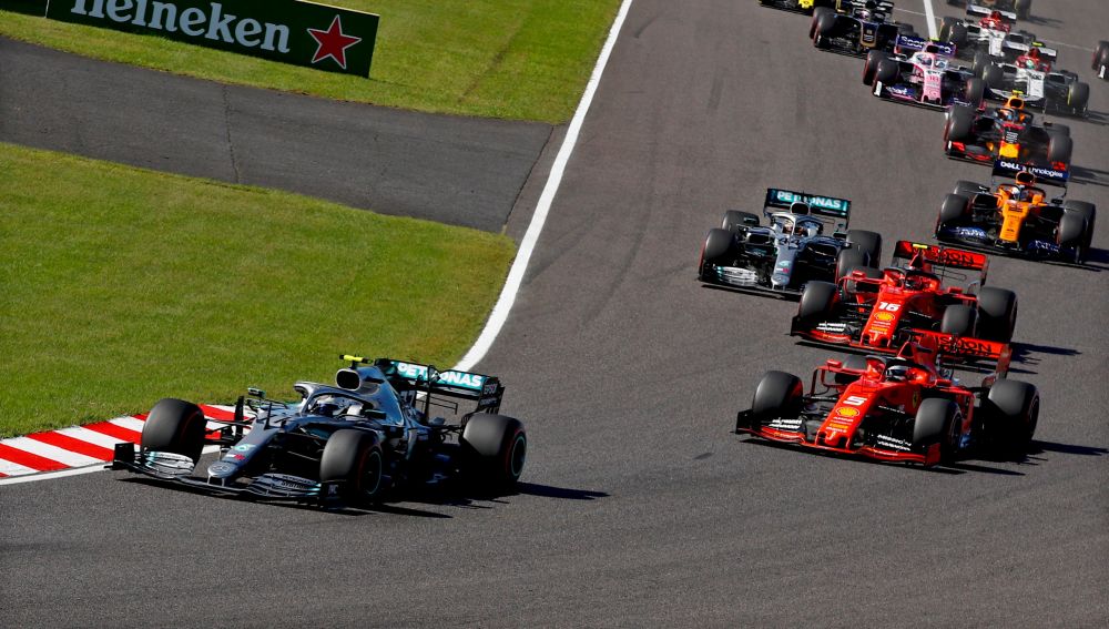 Bottas gana el Gran Premio de Japón en el que Carlos Sainz es quinto
