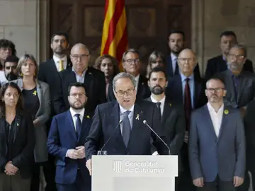 El presidente de la Generalitat, Quim Torra El presidente de la Generalitat, Quim Torra