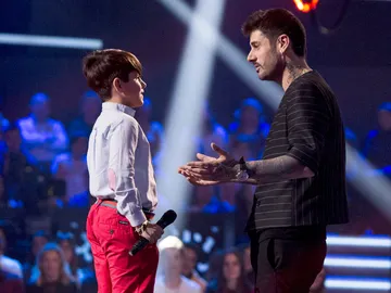 Melendi se lleva a Pablo Monge: “Eres el primer flamenco de la historia de ‘La Voz Kids’ que se va a venir conmigo” Melendi se lleva a Pablo Monge: “Eres el primer flamenco de la historia de ‘La Voz Kids’ que se va a venir conmigo”