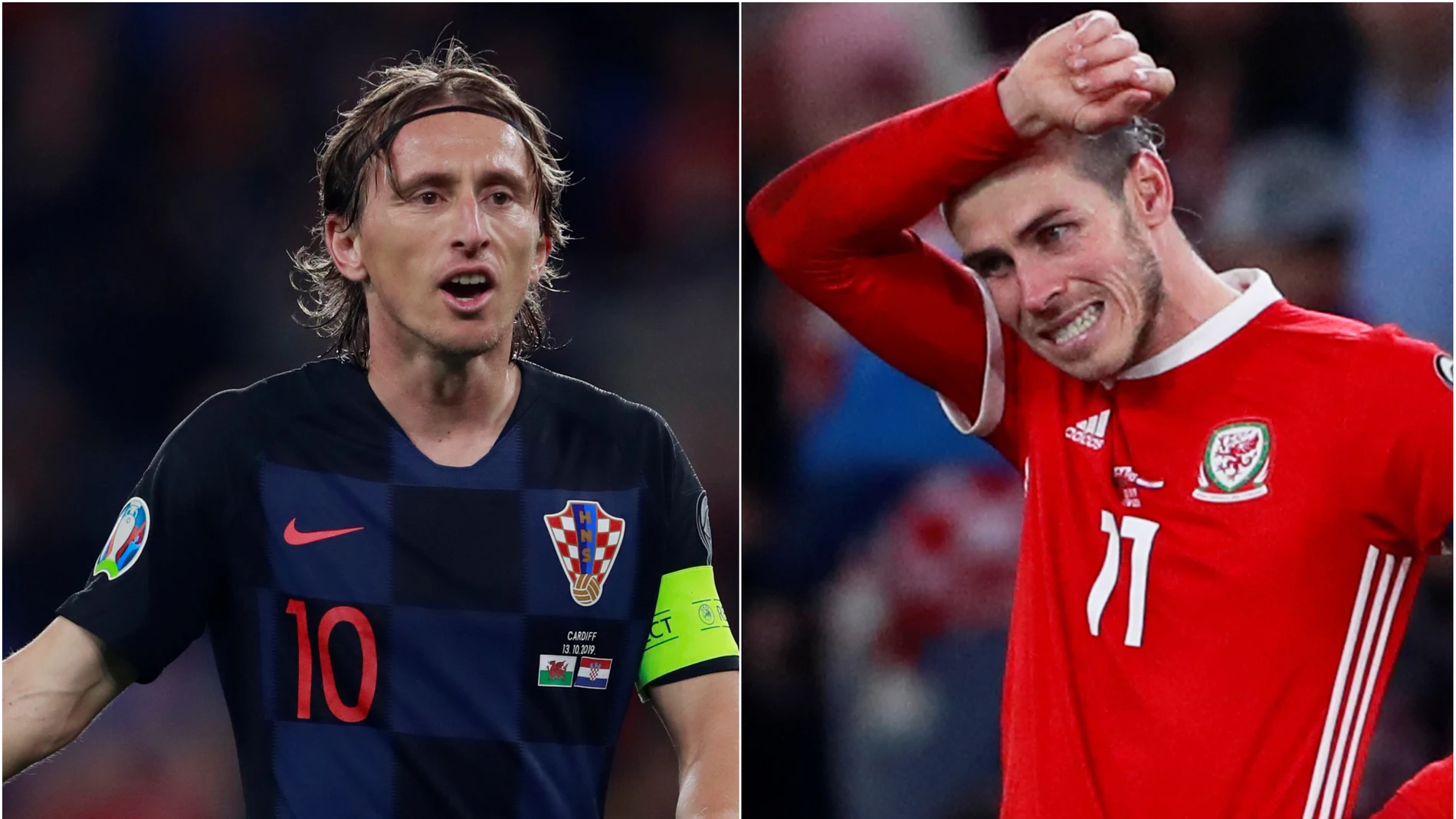 Luka Modric y Gareth Bale Luka Modric y Gareth Bale