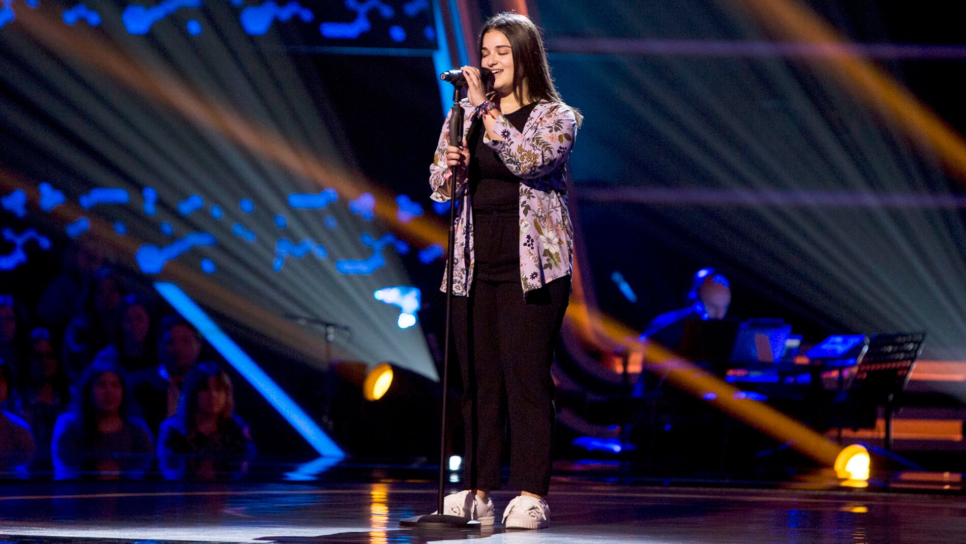 Paola Casas canta ‘Si tú me miras’ en las Audiciones a ciegas de ‘La Voz Kids’