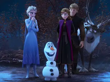 Elsa, Olaf, Anna y Kristoff en 'Frozen 2' Elsa, Olaf, Anna y Kristoff en 'Frozen 2'
