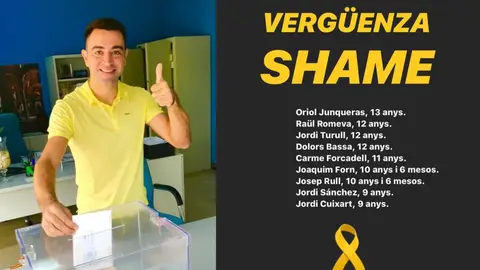 El mensaje de Xavi Hernández en Instagram El mensaje de Xavi Hernández en Instagram