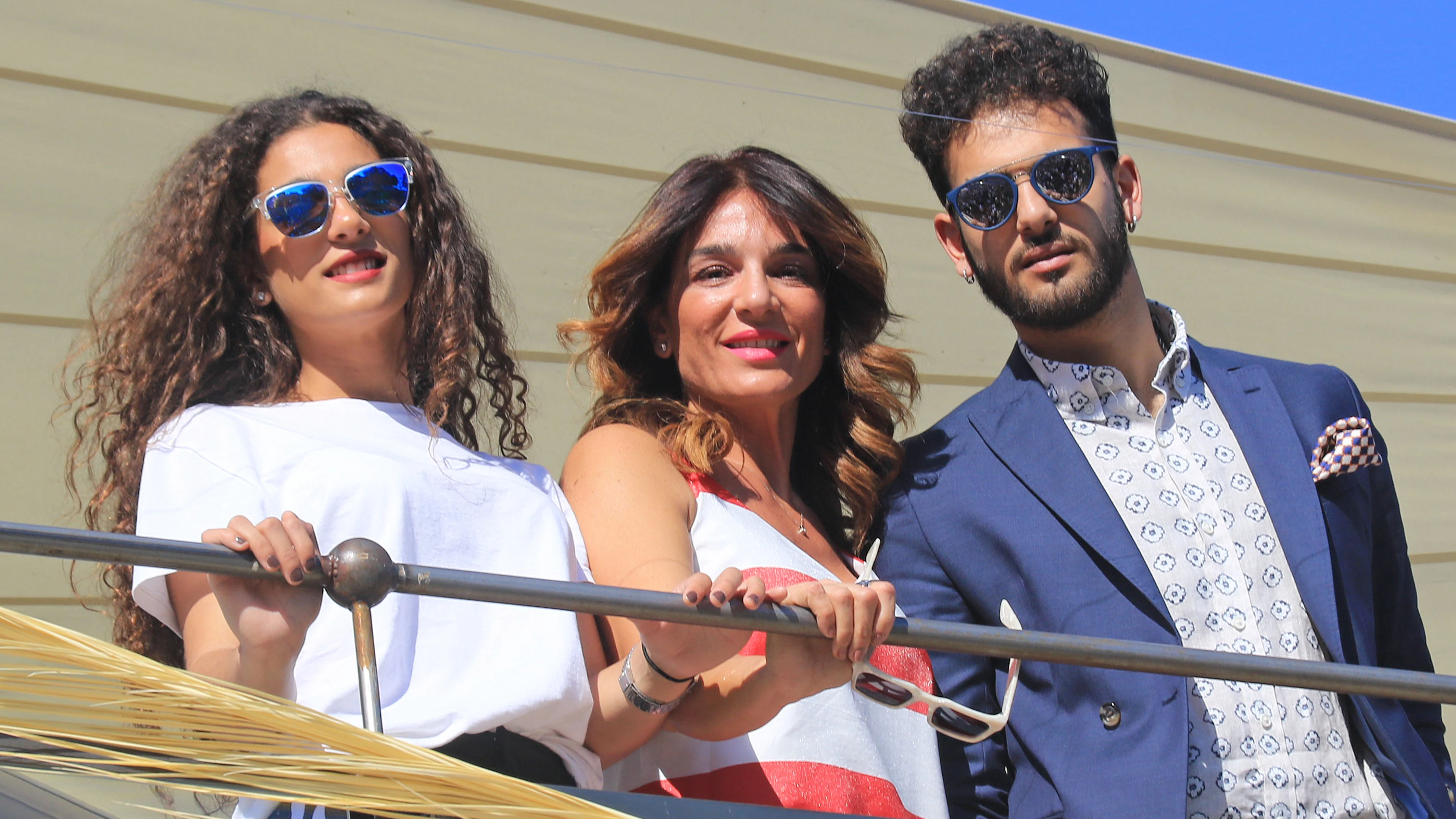 Raquel Bollo junto a su hijos Alma Cortés y Manuel Cortés Raquel Bollo junto a su hijos Alma Cortés y Manuel Cortés
