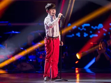 Pablo Monge canta ‘Vámonos ya pa casa’ en las Audiciones a ciegas de ‘La Voz Kids’ Pablo Monge canta ‘Vámonos ya pa casa’ en las Audiciones a ciegas de ‘La Voz Kids’