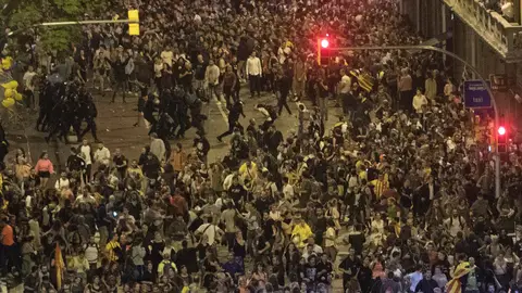 Concentración contra la sentencia del procés en Barcelona Concentración contra la sentencia del procés en Barcelona